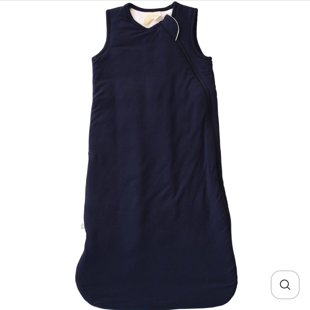 Kyte Baby sleep sack in navy blue